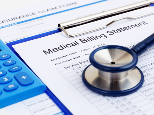 medical billing statement print-mail