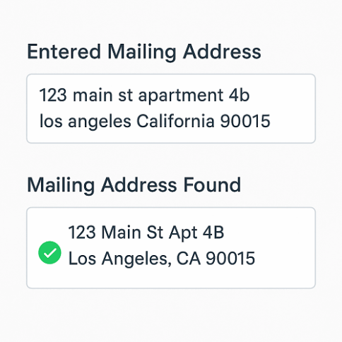 address verification