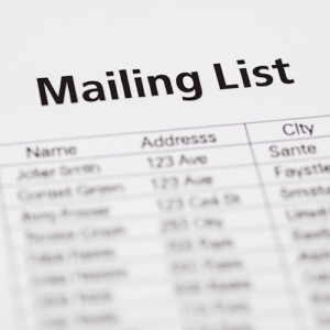 direct mail mailing lists
